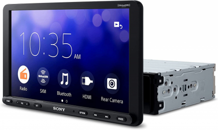 Sony XAV-AX8150D, bilstereo med CarPlay, Android Auto, DAB+ och 3 par lågnivå med 5V ryhmässä Autohifi / Autostereot / 2-din @ BRL Electronics (120XAVAX8150)