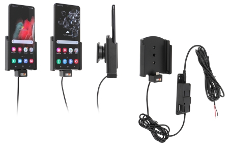 Brodit Aktiv-teline pysäköityyn asennukseen, Samsung Galaxy S20 Ultra 5G (SM-G988B)/S21 Ultra 5G SM-G9988/DS ryhmässä Autohifi / Älypuhelin autossa / Älypuhelimen pidikkeet @ BRL (240727192)