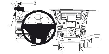 ProClip Monteringsbygel Hyundai i40 12-15 ryhmässä Autohifi / Mikä sopii autooni / Hyundai / i40 / i40 2011-2019 @ BRL Electronics (240HYUI4012PROC)
