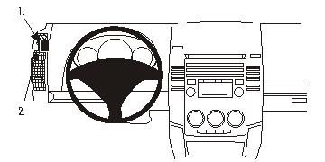 ProClip Monteringsbygel Mazda 5 05-10 ryhmässä Autohifi / Mikä sopii autooni / Mazda / Mazda 5/Premacy / Mazda 5/Premacy 2005-2010 @ BRL Electronics (240MAZ505PROCLIP)
