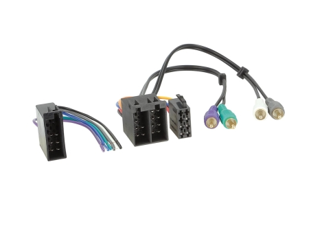 Aktiv järjestelmäadapteri VW ISO/10Pin ISO>Cinch/kaapelit ryhmässä Autohifi / Mikä sopii autooni / Volkswagen / Passat / Passat B4 1994-1997 / Vaihda stereo Passat B4 1994-1997 @ BRL (70013132051)