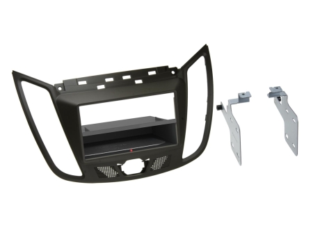 Facia-levy 2-DIN INBAY Ford C-MAX/Kuga, tummanruskea ryhmässä Autohifi / Mikä sopii autooni / Ford / Kuga / Kuga 2013-2019 @ BRL (700241114223)