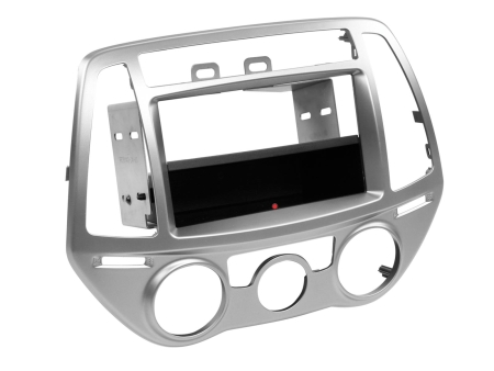 Asennuskehys 2-DIN Hyundai i20, hopea ryhmässä Autohifi / Mikä sopii autooni / Hyundai / i20 / i20 2009-2014 @ BRL (700241143241)