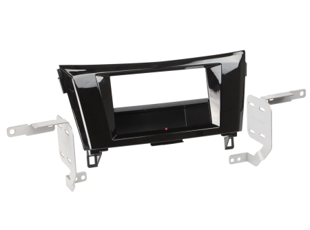 Asennuskehys 2-DIN Nissan Qashqai/X-Trail, piano musta ryhmässä Autohifi / Mikä sopii autooni / Nissan / Qashqai / Qashqai 2013-2021 @ BRL (700241210171)
