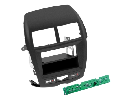 Asennuskehys 2-DIN säilytyslokerolla, Mitsubishi ASX 09/2010-09/2014 ryhmässä Autohifi / Mikä sopii autooni / Mitsubishi / ASX / ASX 2010-2022 @ BRL (70028120011)