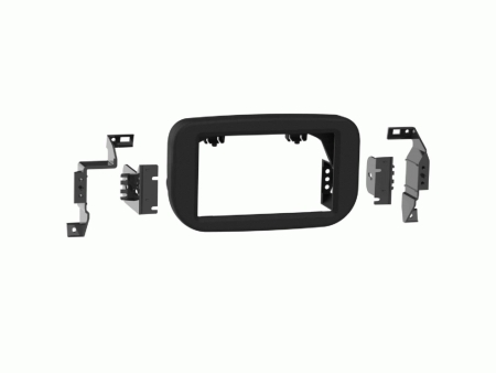 Asennuskehys 2-DIN Ford Transit, mattamusta ryhmässä Autohifi / Mikä sopii autooni / Ford / Transit / Transit 2014-2023 @ BRL (700381114401)