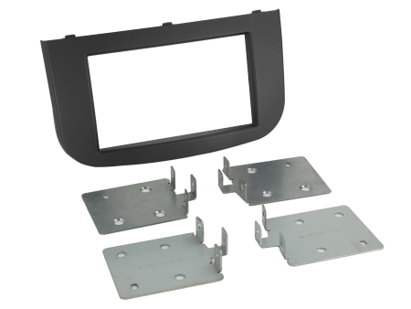 Asennuskehys 2-DIN Mitsubishi Colt, musta ryhmässä Autohifi / Mikä sopii autooni / Mitsubishi / Colt / Colt 2009-2012 @ BRL (70038120008)