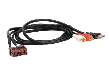 USB/AUX-adapter Hyundai, eri mallit ryhmässä Autohifi / Mikä sopii autooni / Hyundai / Tucson / Tucson 2010-2015 @ BRL (700441140005)