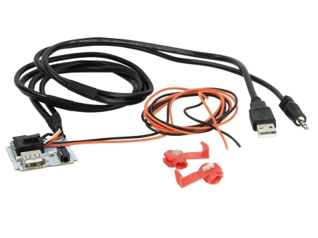 USB/AUX-sovitin Hyundai Tucson 2016-2020 ryhmässä Autohifi / Mikä sopii autooni / Hyundai / Tucson / Tucson 2016-2021 @ BRL (700441140007)