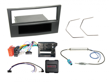 1-DIN Asennussarja säilytyslokerolla Opel, hiili ryhmässä Autohifi / Mikä sopii autooni / Opel / Zafira / Zafira 2005- @ BRL (700611230241)