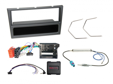 1-DIN Asennussarja säilytyslokerolla Opel, hiili ryhmässä Autohifi / Mikä sopii autooni / Opel / Zafira / Zafira 2005- @ BRL (700611230262)