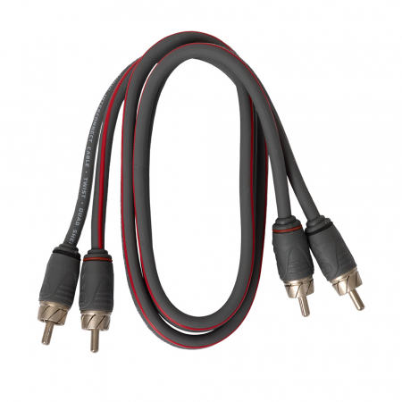 Auto-Connect kierretty matalatason kaapeli 0.75 metriä, Level 2 ryhmässä Autohifi / Kaapelit / Matalatasokaapelit @ BRL (720L2RCA075TB)