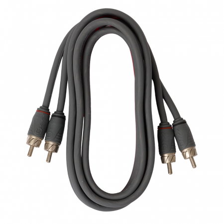 Auto-Connect kierretty matalatason kaapeli 1.5 metriä, Level 2 ryhmässä Autohifi / Kaapelit / Matalatasokaapelit @ BRL (720L2RCA15TB)