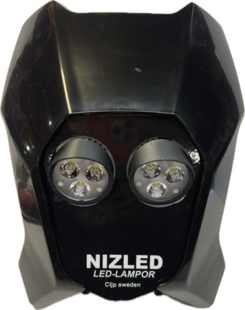 Dubbelljus kallvit 70w Triumph 2024-, svart, 2xE306k NIZLED ryhmässä Autohifi / LED-valaistus / Enduro / Mikä sopii moottoripyörääni / Triumph / 2024- osoitteessa BRL (871TRIUMPHS24E30F)