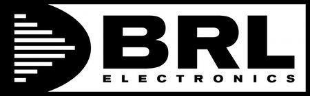 BRL-klistermärke 16x5 cm, svart ryhmässä Autohifi / Tarvikkeet / Merchandise @ BRL Electronics (905BRL16X5B)