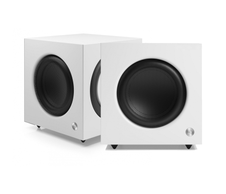 2-pakka Audio Pro SW10, aktiivinen subwoofer valkoinen ryhmässä Kotihifi / Kaiuttimet / Subwooferit @ BRL (SETSW10PKT2)