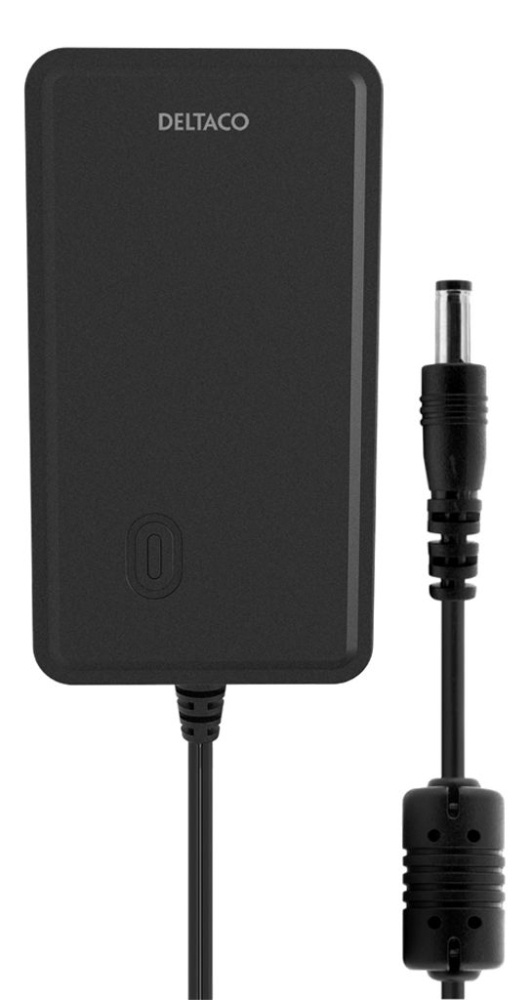 Deltaco PS12-30B virtalähde 12 V DC/3 A, musta