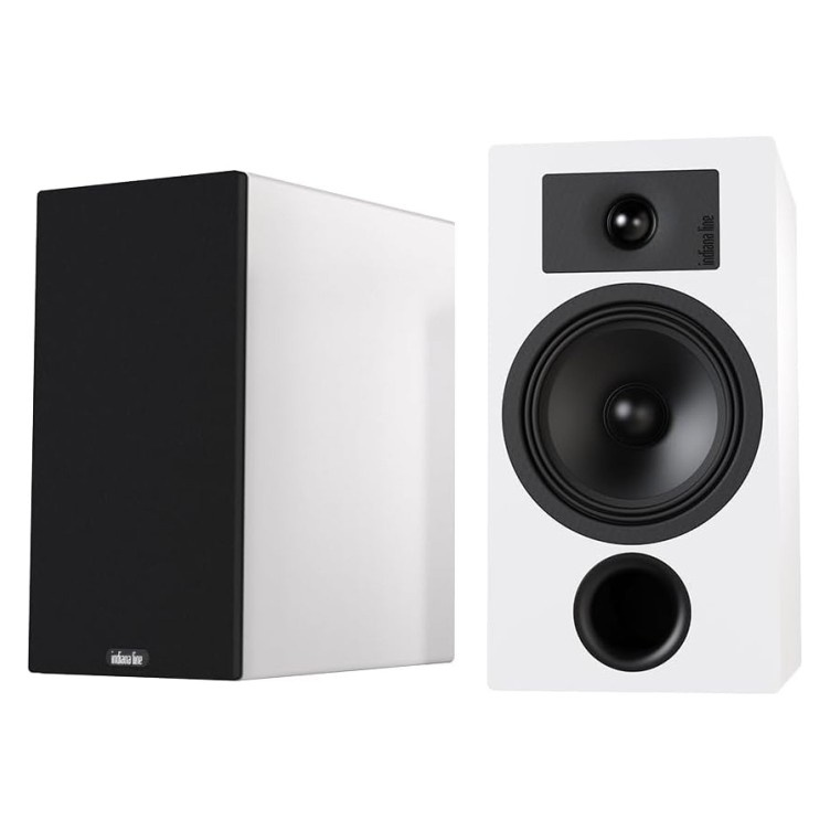 Indiana Line Tesi 3 jalustakaiuttimet, valkoinen pari