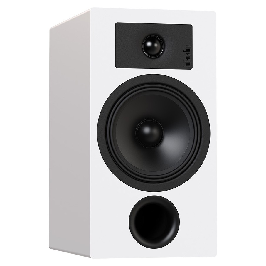 Indiana Line Tesi 3 jalustakaiuttimet, valkoinen pari