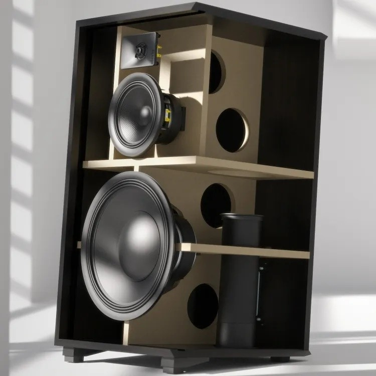 Indiana Line Utah 8 lattiakaiuttimet, pähkinäpari