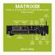 Dayton Audio Matrix88, flexibelt multiroom-försteg med 8 zoner & nätverk