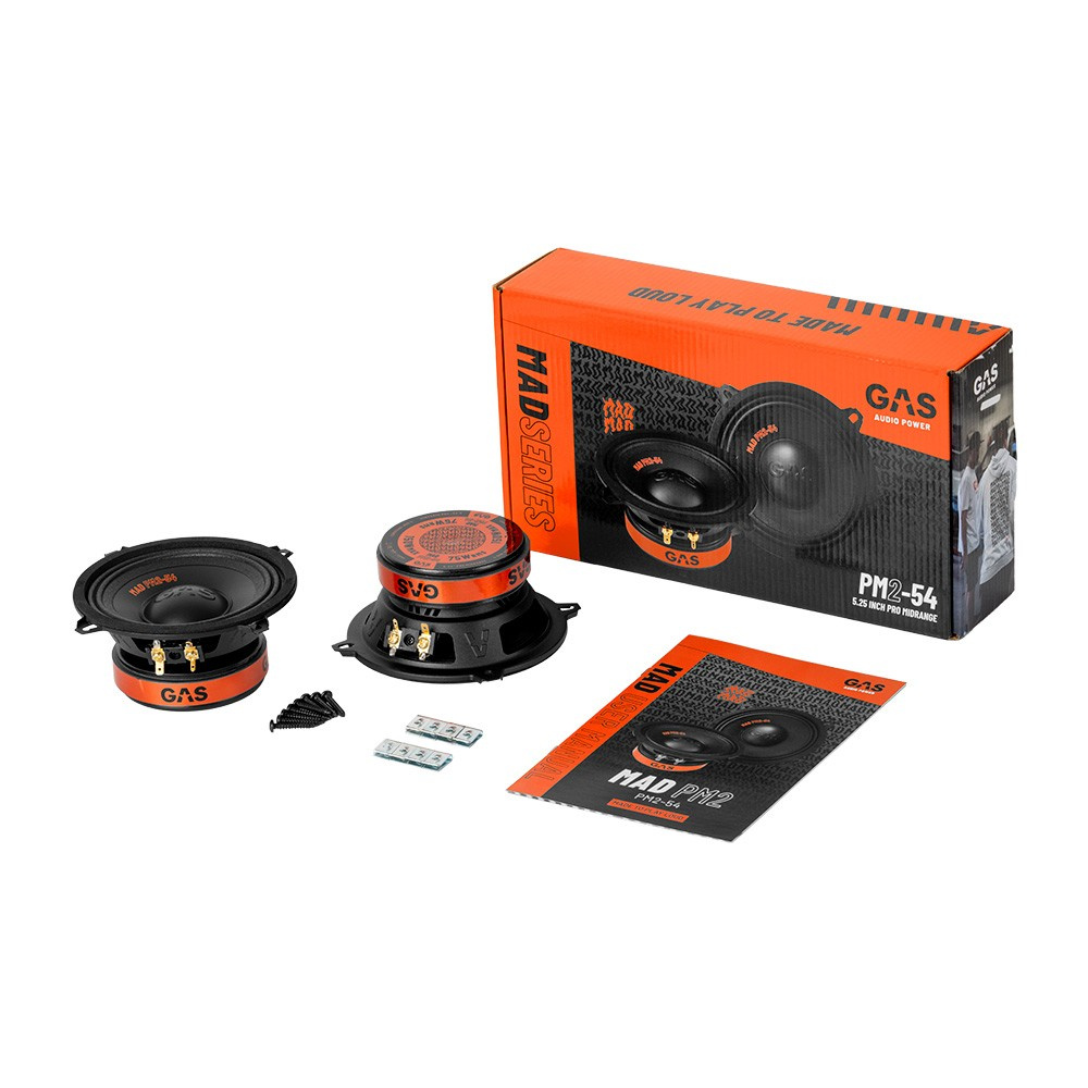 GAS MAD PM2-54, mahtava 5.25 tuuman keskiäänielementti