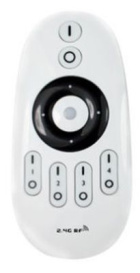 NIZLED Fjärrkontroll för styrbox vit