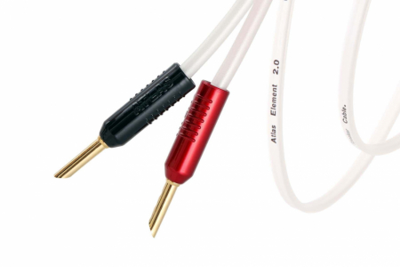 Atlas Element Achromatic Z 2.0 vit högtalarkabel för center, 1 meter ryhmässä Kotihifi / Kaapelit / Kaiutinkaapelit @ BRL Electronics (104ELACSZ1)