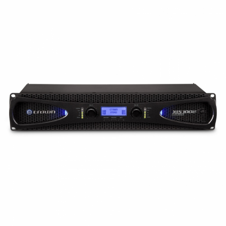 Crown XLS-1002, stereoslutsteg med DSP ryhmässä Kotihifi / Vahvistimet / Subwoofervahvistimet @ BRL Electronics (111XLS1002)