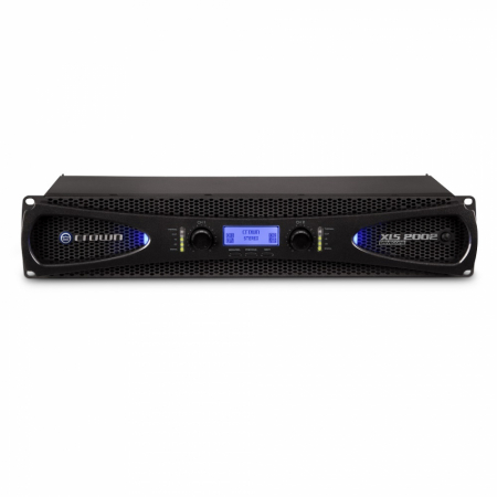 Crown XLS-2002, stereoslutsteg med DSP ryhmässä Kotihifi / Vahvistimet / Subwoofervahvistimet @ BRL Electronics (111XLS2002)