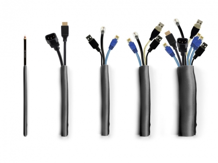 Självslutande kabelstrumpa Svart ryhmässä Autohifi / Tarvikkeet / Asennustarvikkeet @ BRL Electronics (116CABLESOCK)