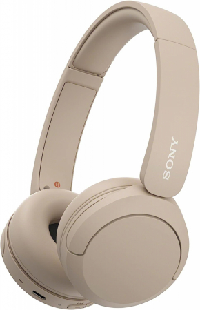 Sony WH-CH520 trådlösa on-ear, beige ryhmässä Kotihifi / Kuulokkeet  / On-Ear @ BRL Electronics (120WHCH520BE)