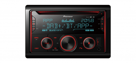 Pioneer FH-S820DAB ryhmässä Autohifi / Autostereot / 2-din @ BRL Electronics (135FHS820DAB)