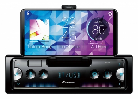 Pioneer SPH-10BT, autostereo Bluetoothilla ja USB:llä ryhmässä Autohifi / Autostereot / 1-din @ BRL Electronics (135SPH10BT)