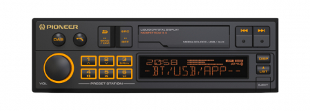 Pioneer SXT-C10PS, retrostereo Bluetoothilla, DAB, USB/AUX ja 3 paria matalaa ryhmässä Uutuudet @ BRL (135SXTC10PS)