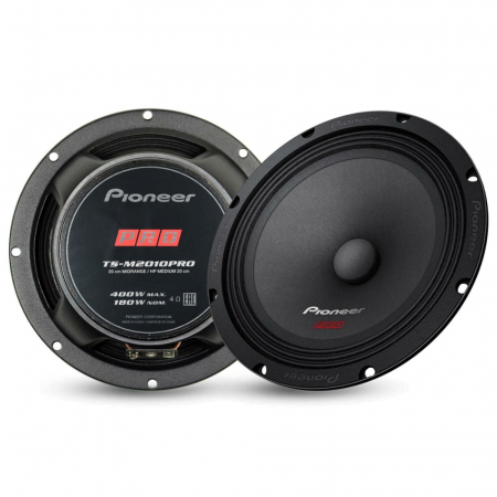 Pioneer TS-M2010PRO, 8 tuuman keskiääni, pari ryhmässä Autohifi / Kaiuttimet / Midbasso / Midbas ALE @ BRL Electronics (135TSM2010PRO)
