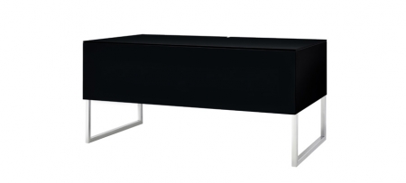 Norstone Khalm, TV/mediabänk pianosvart ryhmässä Kotihifi / Tarvikkeet / Laitetasot ja mediakalusteet @ BRL Electronics (143KHALMBK)
