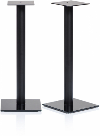 Norstone Epur stand, svart högtalar stativ med glasfot ryhmässä Kampanjat / Payday deals - kotihifi @ BRL (143NOREPUSTABKS)