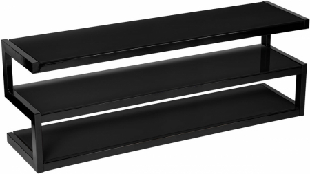 Norstone Esse 140, mediabänk pianosvart ryhmässä Kotihifi / Tarvikkeet / Laitetasot ja mediakalusteet @ BRL Electronics (143NORESSE140BB)