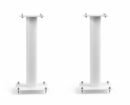 Norstone Stylum 1, högtalarstativ mattvita 50 cm höga ryhmässä Kotihifi / Tarvikkeet / Kaiutintarvikkeet @ BRL Electronics (143STYLUM1WH)
