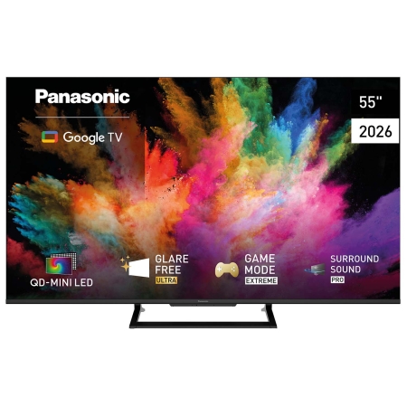 Panasonic TN-55W92CEZS, 55-tuumainen 4K QD-Mini LED -televisio ryhmässä Uutuudet osoitteessa BRL (150TN55W92CEZS)