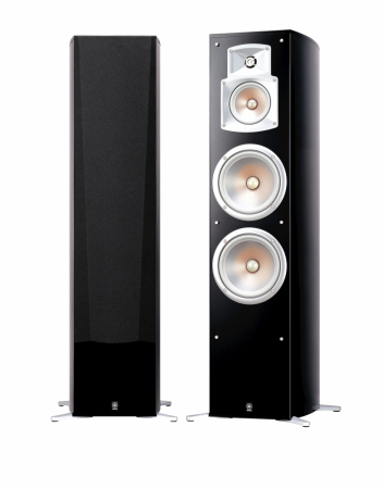 Yamaha NS-777 lattiakaiutin, musta ryhmässä Kotihifi / Kaiuttimet / Lattiakaiuttimet @ BRL Electronics (159NS777B)
