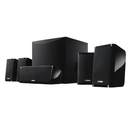 Yamaha NS-P41 surroundjärjestelmä 5.1, musta ryhmässä Pakettiratkaisut / Paketit kotiin / Kaiutinpaketit @ BRL Electronics (159NSP41B)