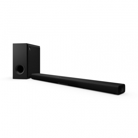 Yamaha True X Bar 50A soundbar med trådlös subwoofer & Dolby Atmos, svart ryhmässä Kotihifi / Kaiuttimet / Soundbaarit @ BRL Electronics (159SRX50AB)