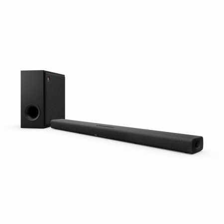 Yamaha True X Bar 50A soundbar med trådlös subwoofer & Dolby Atmos, grafitgrå ryhmässä Kotihifi / Kaiuttimet / Soundbaarit @ BRL Electronics (159SRX50AGR)