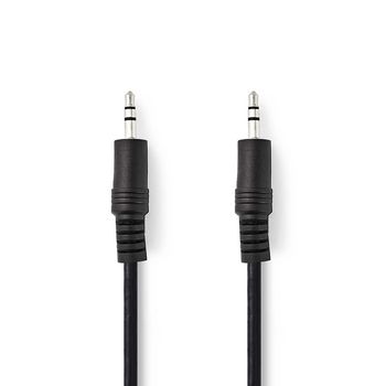 Nedis 3,5mm AUX kabel, hane till hane, 1m ryhmässä Autohifi / Älypuhelin autossa / Tarvikkeet @ BRL Electronics (176AGP22000BK10)