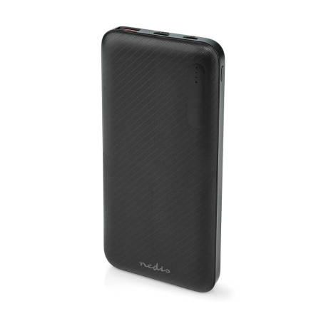 Nedis varavirtalähde, 10 000 mAh ryhmässä Kotihifi / Tarvikkeet / Varavirtalähteet osoitteessa BRL (176BKPD10000BK)