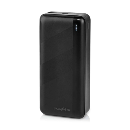 Nedis varavirtalähde, 30 000 mAh ryhmässä Kotihifi / Tarvikkeet / Varavirtalähteet osoitteessa BRL (176BKPD30000BK)