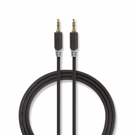 Nedis 3.5mm AUX kabel ryhmässä Autohifi / Älypuhelin autossa / Tarvikkeet @ BRL Electronics (176CABW22000ATVAR)