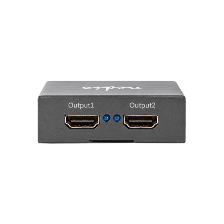 Nedis HDMI-jakaja, 2 lähtöä, 4K/60 Hz ryhmässä Kotihifi / Kaapelit / HDMI osoitteessa BRL (176VSPL3472AT)